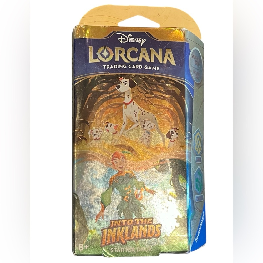 Lorcana - Into the Inklands - Starter Deck - Pongo & Peter Pan - NIP Sealed